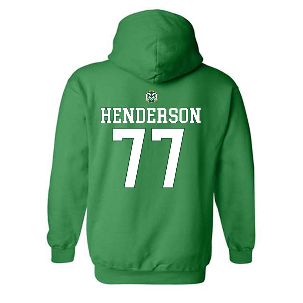 Colorado State - NCAA Football : Saveyon Henderson - Hooded Sweatshirt