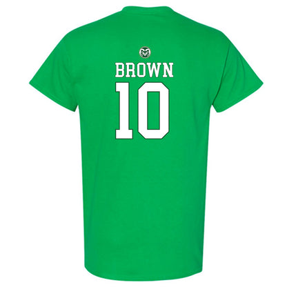 Colorado State - NCAA Football : Vincent Brown - Short Sleeve T-Shirt