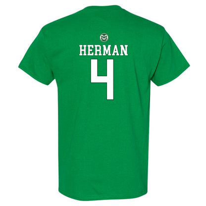 Colorado State - NCAA Women's Volleyball : Emery Herman - Short Sleeve T-Shirt