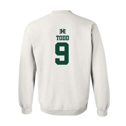 Hawaii - NCAA Men's Volleyball : Justin Todd - Crewneck Sweatshirt Replica Shersey