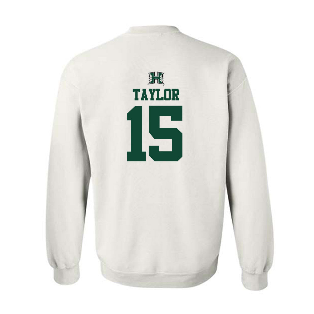 Hawaii - NCAA Men's Volleyball : Kai Taylor - Crewneck Sweatshirt Replica Shersey