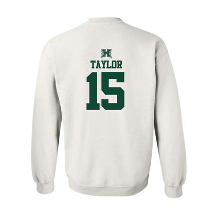 Hawaii - NCAA Men's Volleyball : Kai Taylor - Crewneck Sweatshirt Replica Shersey