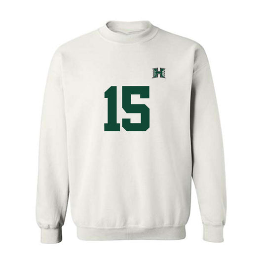 Hawaii - NCAA Men's Volleyball : Kai Taylor - Crewneck Sweatshirt Replica Shersey