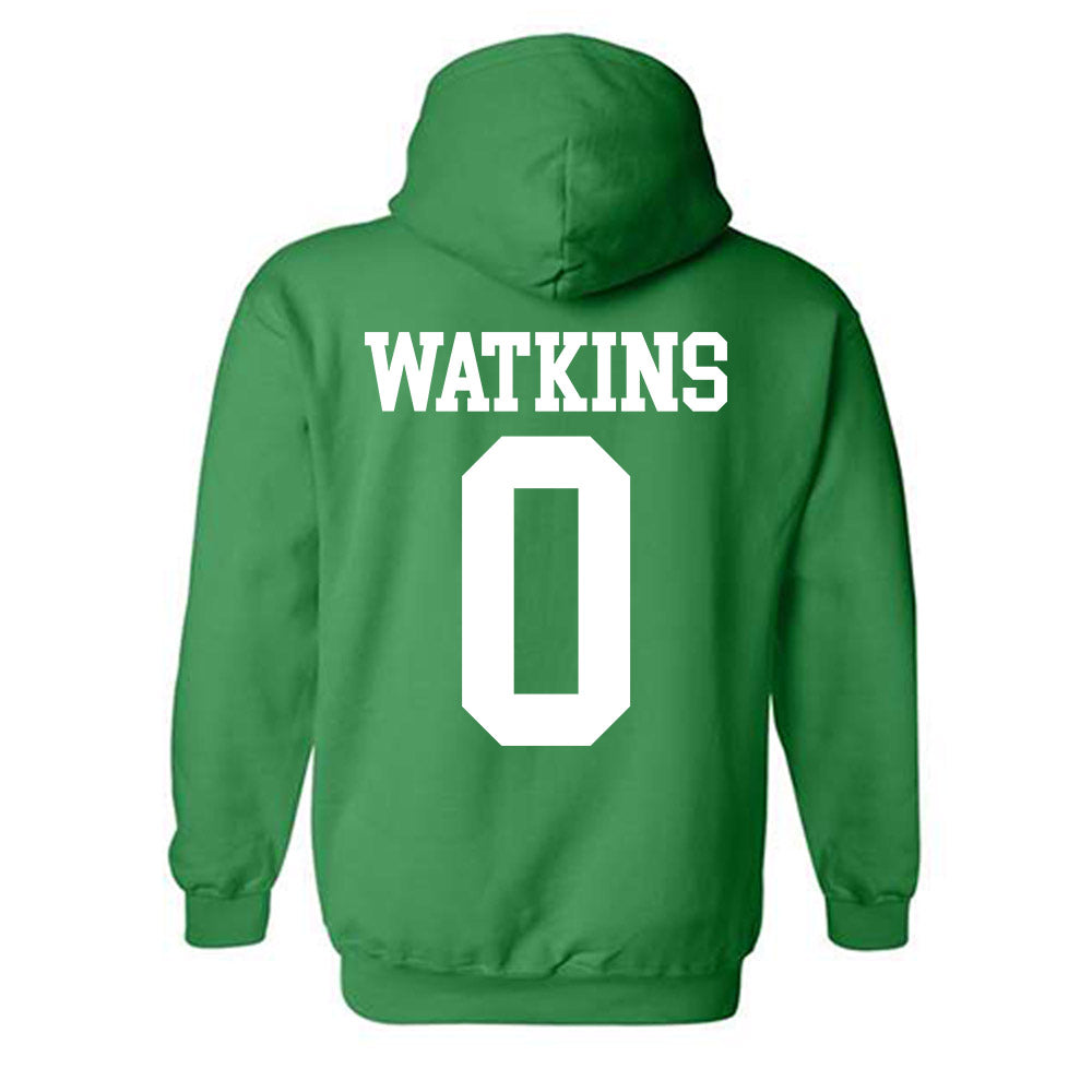 Hawaii - NCAA Women's Basketball : Avery Watkins - Hooded Sweatshirt Classic Shersey