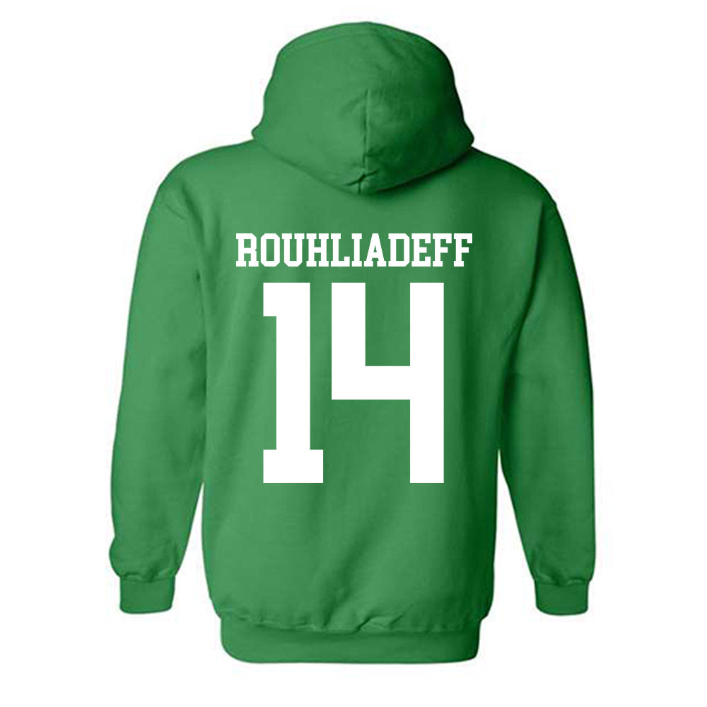 Hawaii - NCAA Men's Basketball : Harry Rouhliadeff - Hooded Sweatshirt Classic Shersey