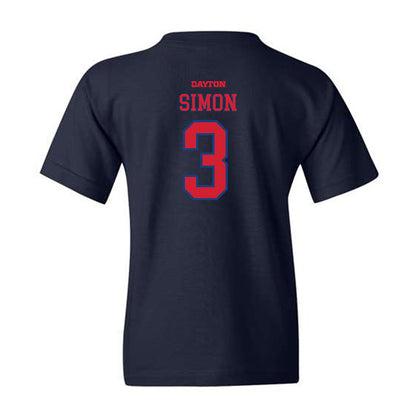 Dayton - NCAA Men's Basketball : Jaiun Simon - Youth T-Shirt Classic Shersey