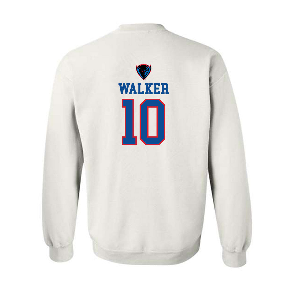 DePaul - NCAA Women's Basketball : Haley Walker - Crewneck Sweatshirt Classic Shersey