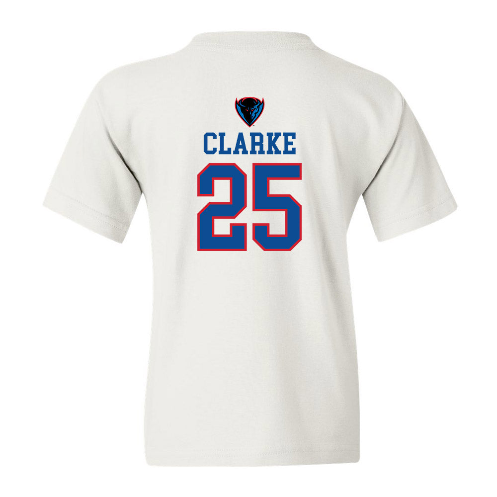 DePaul - NCAA Women's Basketball : Kate Clarke - Youth T-Shirt Classic Shersey