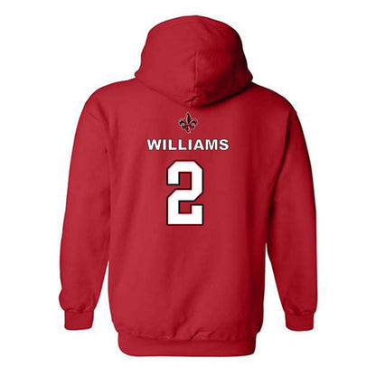 Louisiana - NCAA Women's Basketball : Brandi Williams - Hooded Sweatshirt Classic Shersey