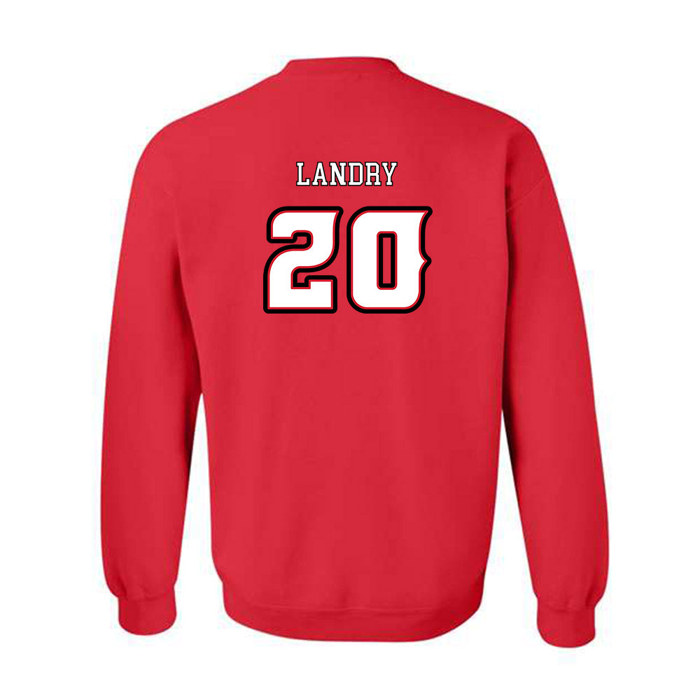 Louisiana - NCAA Men's Basketball : Christian Landry - Crewneck Sweatshirt Classic Shersey