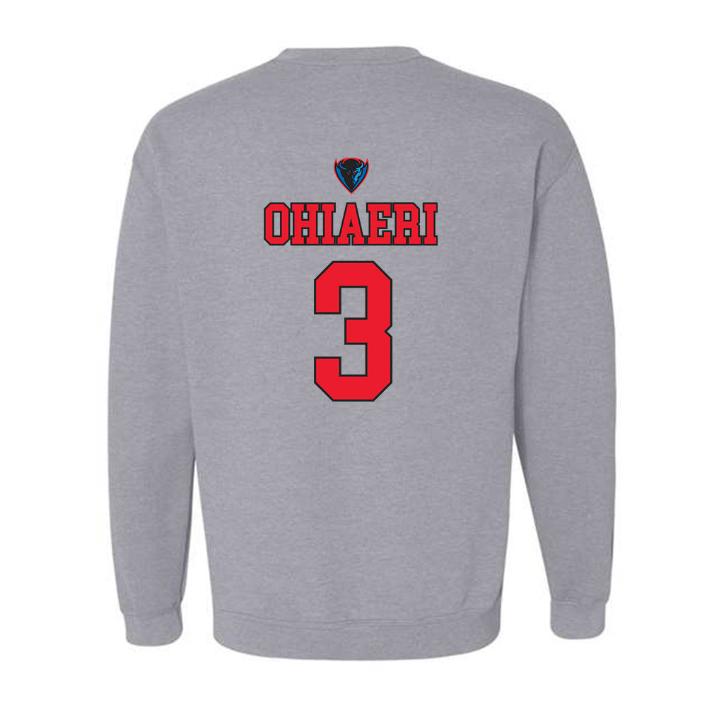 DePaul - NCAA Women's Basketball : Charlece Ohiaeri - Crewneck Sweatshirt Sports Shersey