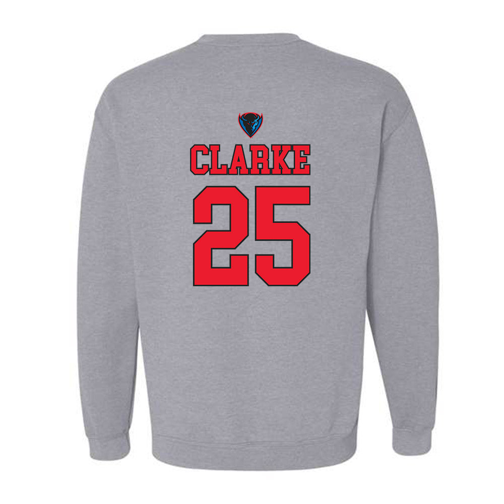 DePaul - NCAA Women's Basketball : Kate Clarke - Crewneck Sweatshirt Sports Shersey