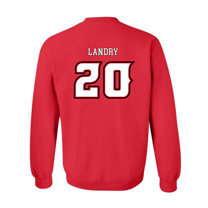 Louisiana - NCAA Men's Basketball : Christian Landry - Crewneck Sweatshirt Sports Shersey