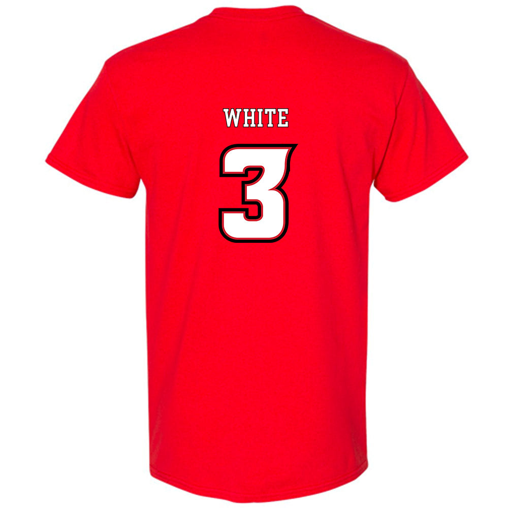 Louisiana - NCAA Men's Basketball : Chancellor White T-Shirt