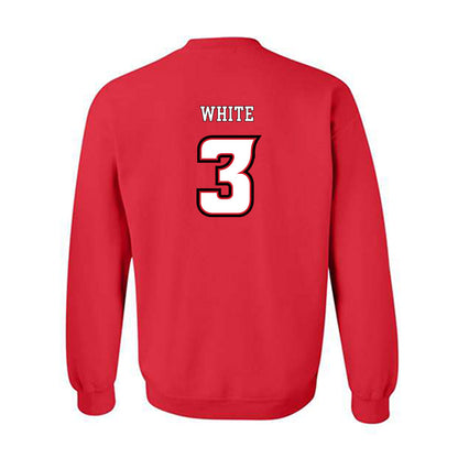 Louisiana - NCAA Men's Basketball : Chancellor White Sweatshirt