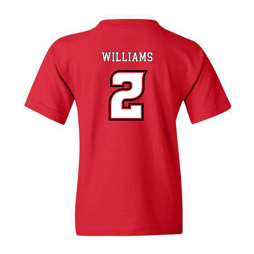 Louisiana - NCAA Women's Basketball : Brandi Williams - Youth T-Shirt Sports Shersey