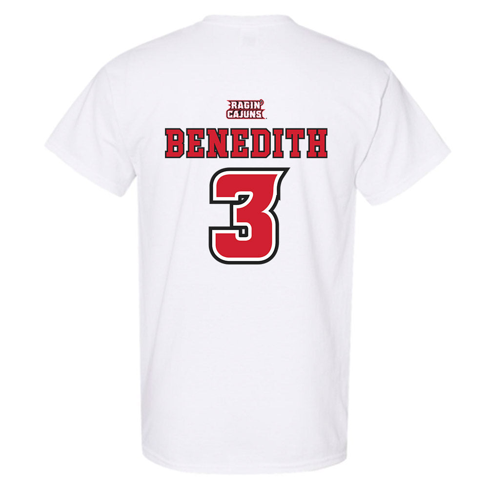 Louisiana - NCAA Women's Basketball : Nubia Benedith Short Sleeve T-Shirt