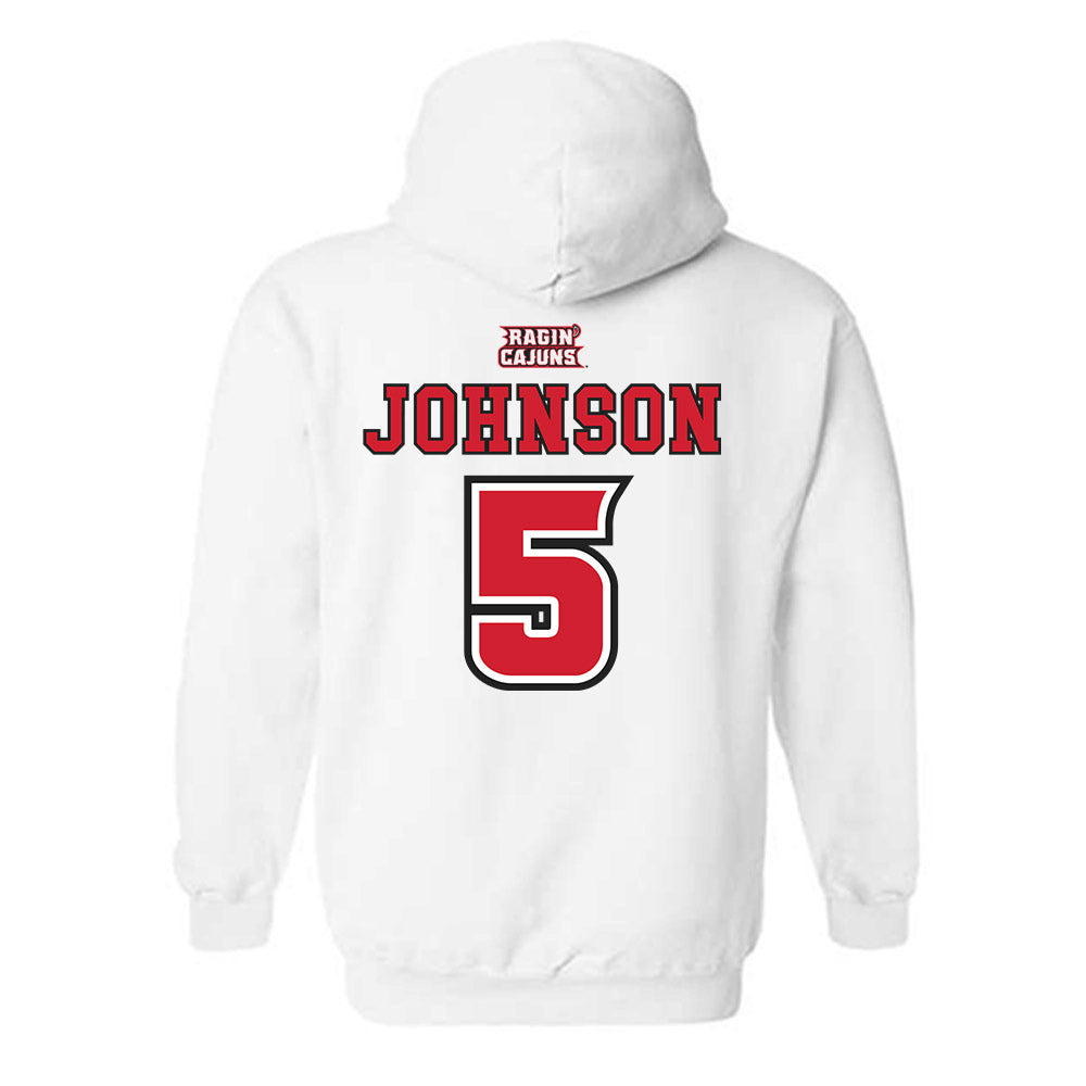 Louisiana - NCAA Women's Basketball : Tamera Johnson Hooded Sweatshirt