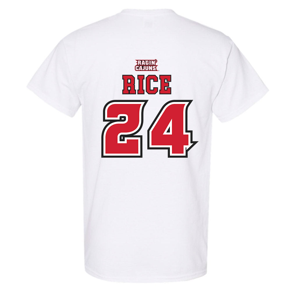Louisiana - NCAA Women's Basketball : Destiny Rice Short Sleeve T-Shirt