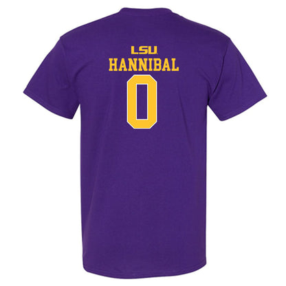 LSU - NCAA Men's Basketball : Trae Hannibal - T-Shirt Sports Shersey