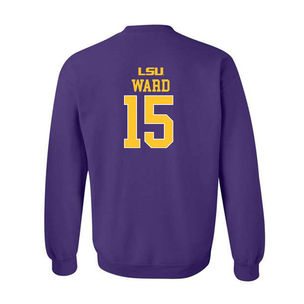 LSU - NCAA Men's Basketball : Tyrell Ward - Crewneck Sweatshirt Sports Shersey