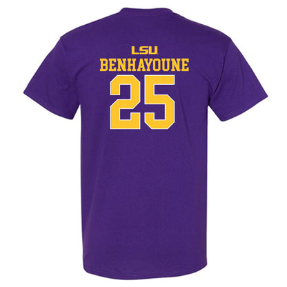 LSU - NCAA Men's Basketball : Adam Benhayoune - T-Shirt Sports Shersey