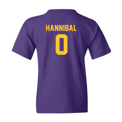 LSU - NCAA Men's Basketball : Trae Hannibal - Youth T-Shirt Classic Shersey