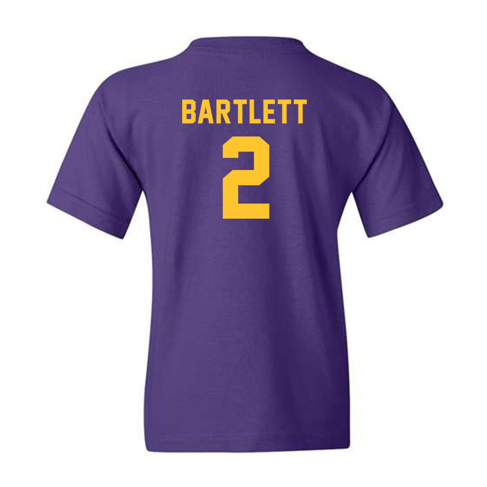 LSU - NCAA Women's Basketball : Amani Bartlett - Youth T-Shirt Classic Shersey