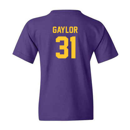 LSU - NCAA Men's Basketball : Samuel Gaylor - Youth T-Shirt Classic Shersey