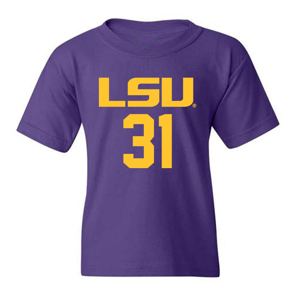 LSU - NCAA Men's Basketball : Samuel Gaylor - Youth T-Shirt Classic Shersey