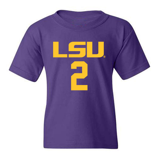 LSU - NCAA Women's Basketball : Amani Bartlett - Youth T-Shirt Classic Shersey