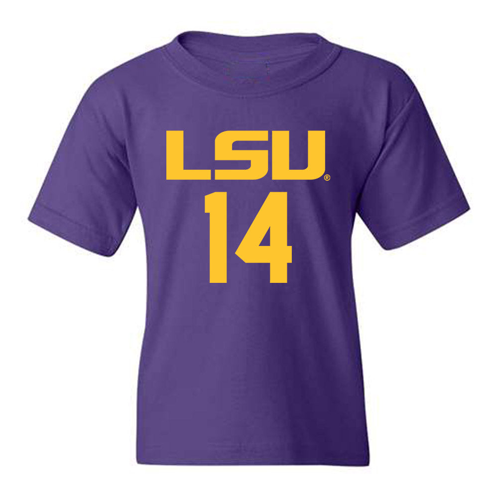 LSU - NCAA Women's Basketball : Izzy Besselman - Youth T-Shirt Classic Shersey