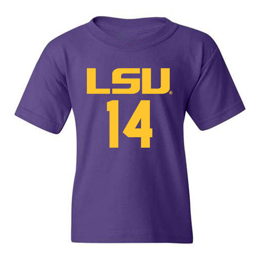 LSU - NCAA Women's Basketball : Izzy Besselman - Youth T-Shirt Classic Shersey