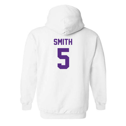 LSU - NCAA Women's Basketball : Sa'Myah Smith - Hooded Sweatshirt Classic Shersey