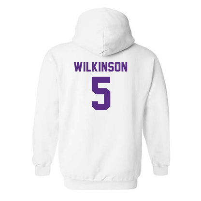 LSU - NCAA Men's Basketball : Mwani Wilkinson - Hooded Sweatshirt Classic Shersey