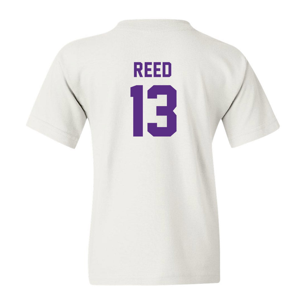 LSU - NCAA Men's Basketball : Jalen Reed - Youth T-Shirt Classic Shersey