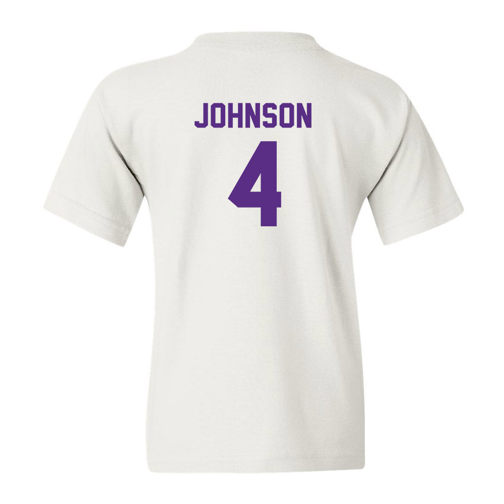 LSU - NCAA Women's Basketball : Flaujae Johnson - Youth T-Shirt Classic Shersey