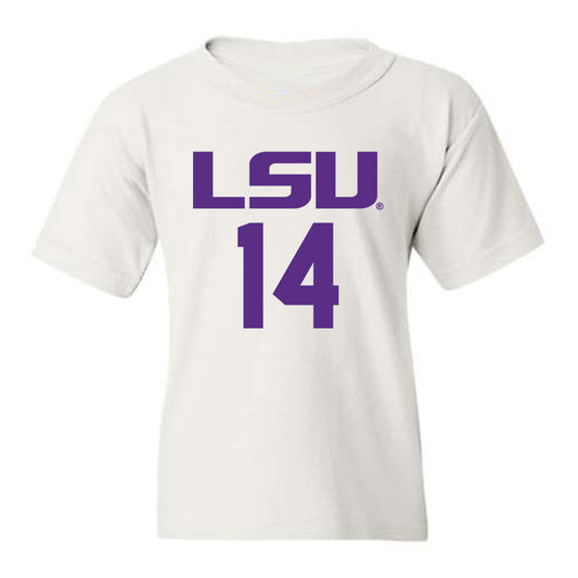 LSU - NCAA Women's Basketball : Izzy Besselman - Youth T-Shirt Classic Shersey