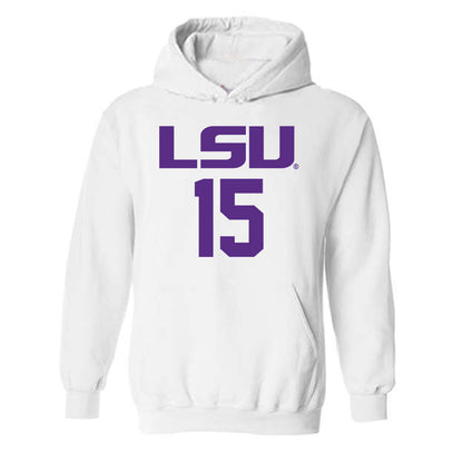 LSU - NCAA Men's Basketball : Tyrell Ward - Hooded Sweatshirt Classic Shersey