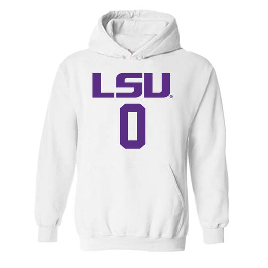 LSU - NCAA Men's Basketball : Trae Hannibal - Hooded Sweatshirt Classic Shersey