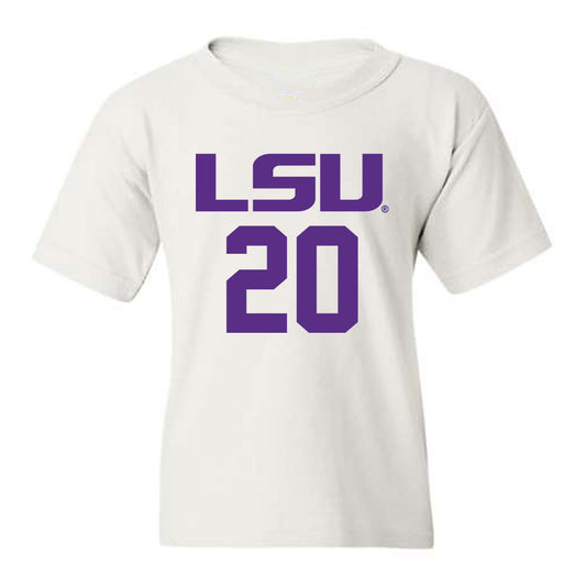 LSU - NCAA Men's Basketball : Derek Fountain - Youth T-Shirt Classic Shersey