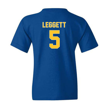 Pittsburgh - NCAA Men's Basketball : Ishmael Leggett - Youth T-Shirt Classic Shersey