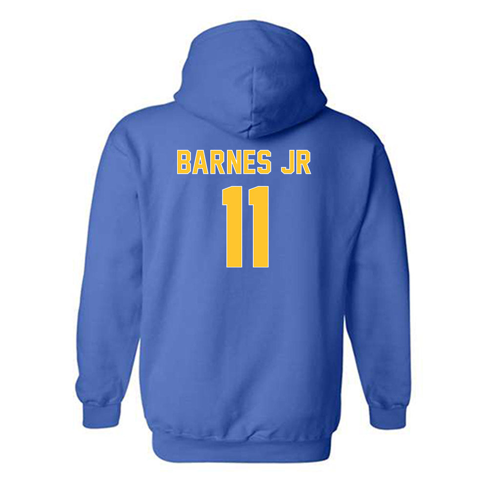 Pittsburgh - NCAA Men's Basketball : Marlon Barnes Jr - Hooded Sweatshirt Classic Shersey