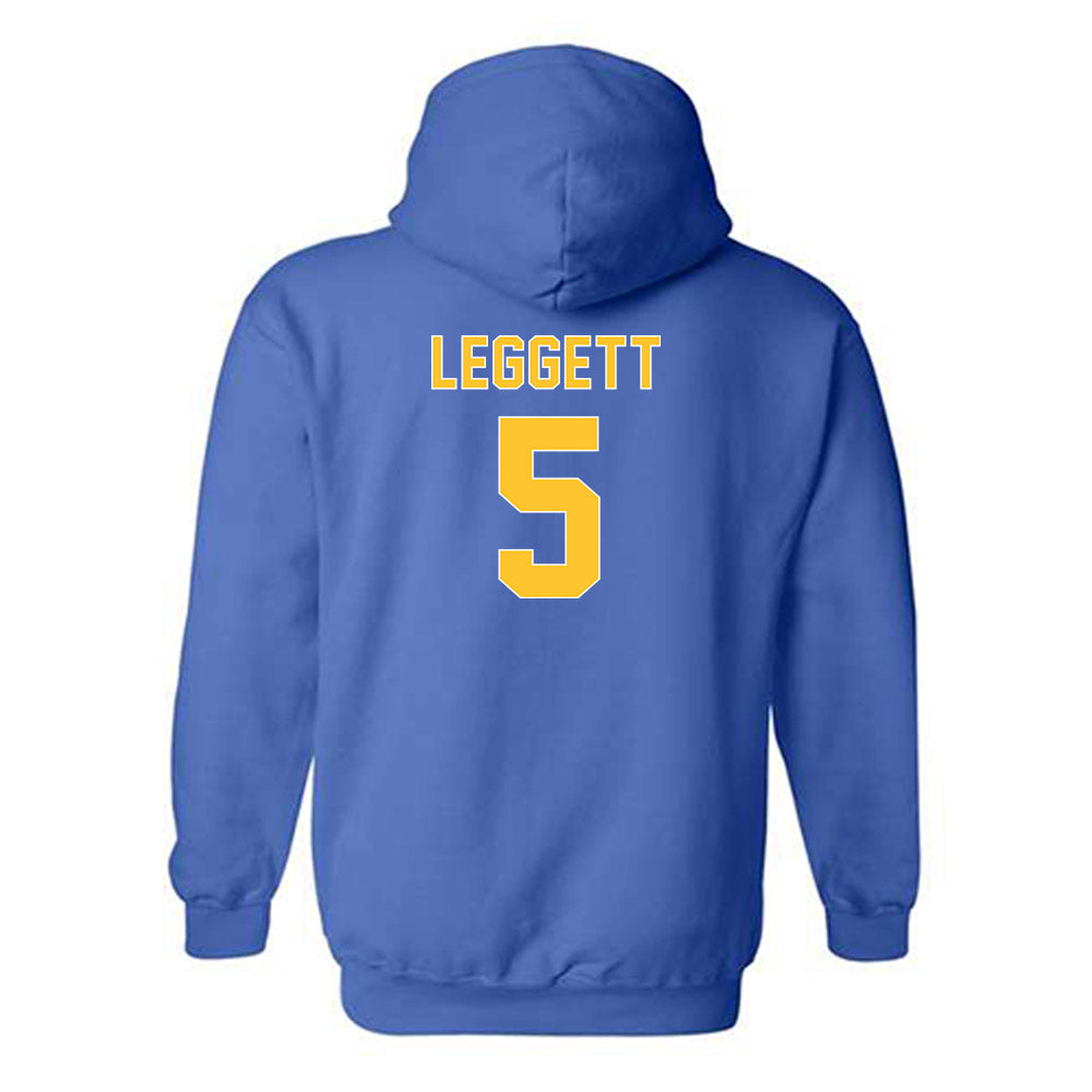 Pittsburgh - NCAA Men's Basketball : Ishmael Leggett - Hooded Sweatshirt Classic Shersey