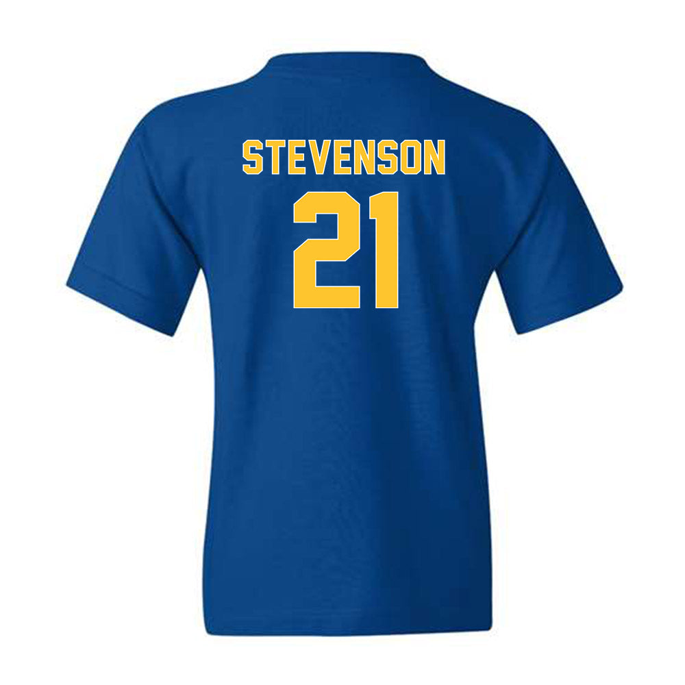 Pittsburgh - NCAA Men's Basketball : Vason Stevenson - Youth T-Shirt Classic Shersey