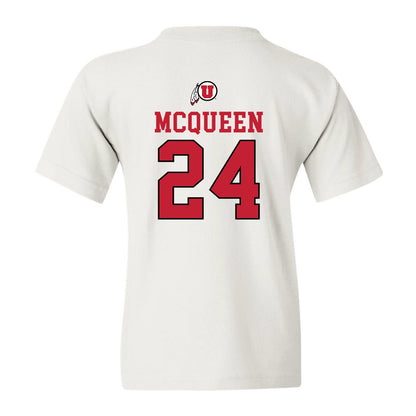 Utah - NCAA Women's Basketball : Kennady McQueen - Youth T-Shirt Classic Shersey