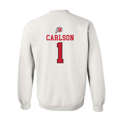 Utah - NCAA Men's Basketball : Ben Carlson - Crewneck Sweatshirt Classic Shersey