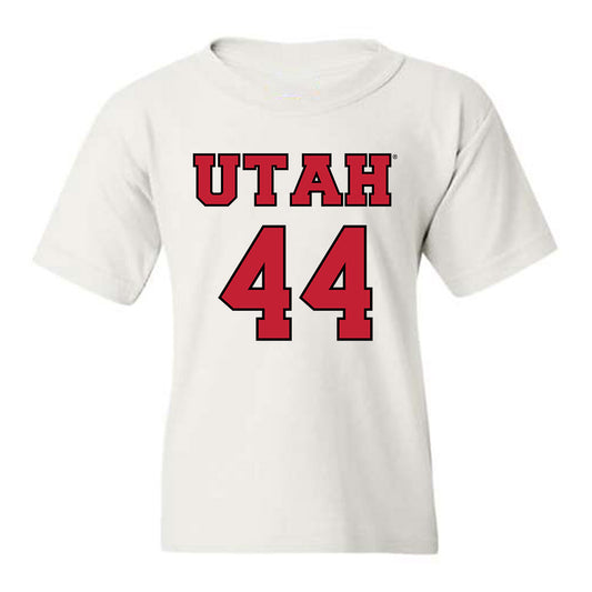 Utah - NCAA Women's Basketball : Sam Crispe - Youth T-Shirt Classic Shersey