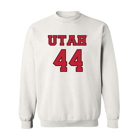 Utah - NCAA Women's Basketball : Sam Crispe - Crewneck Sweatshirt Classic Shersey