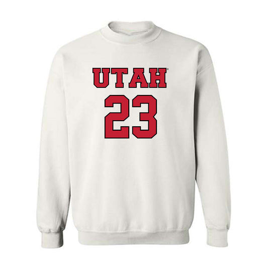 Utah - NCAA Women's Basketball : Maty Wilke - Crewneck Sweatshirt Classic Shersey